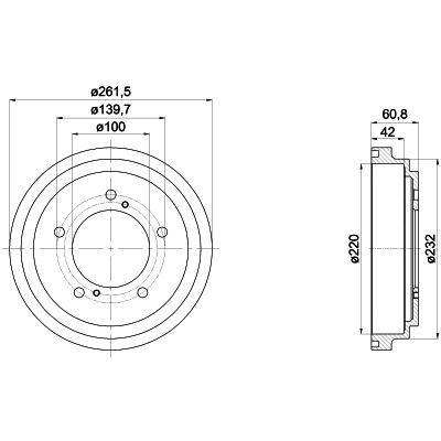 HELLA PAGID Jarrurumpu 8DT 355 301-951